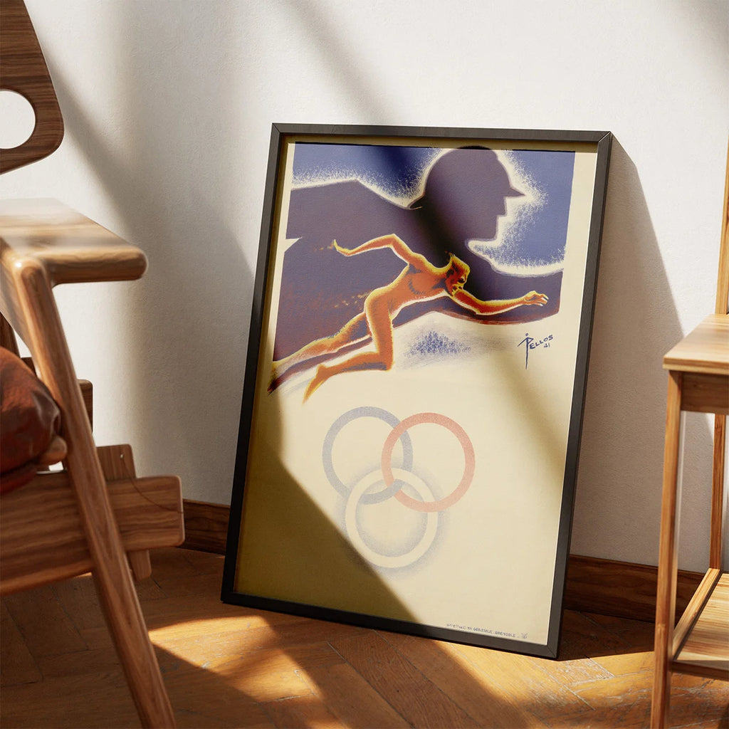 Le coureur 1941 - Sportsplakat – billede 3