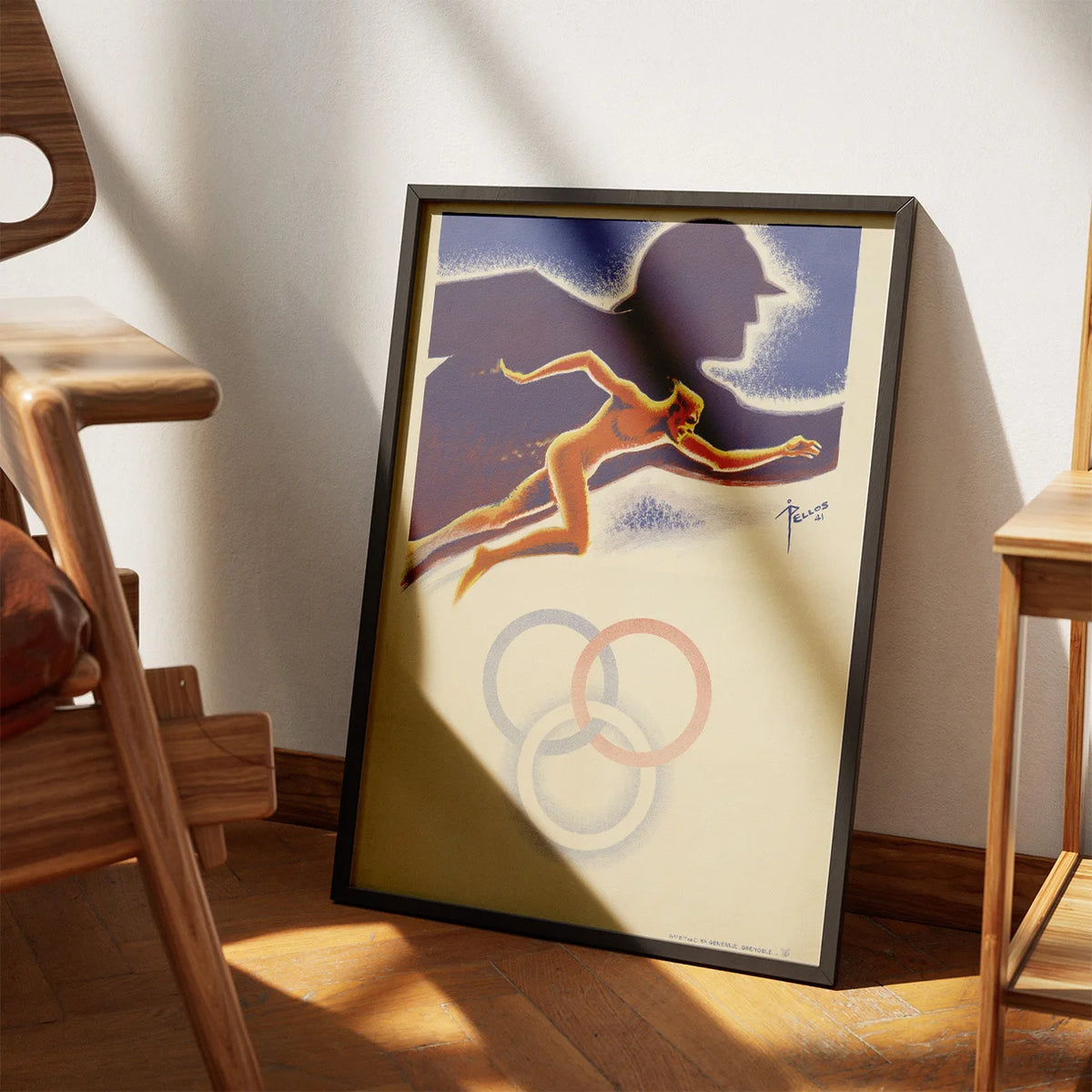 Le coureur 1941 - Sportsplakat – billede 3