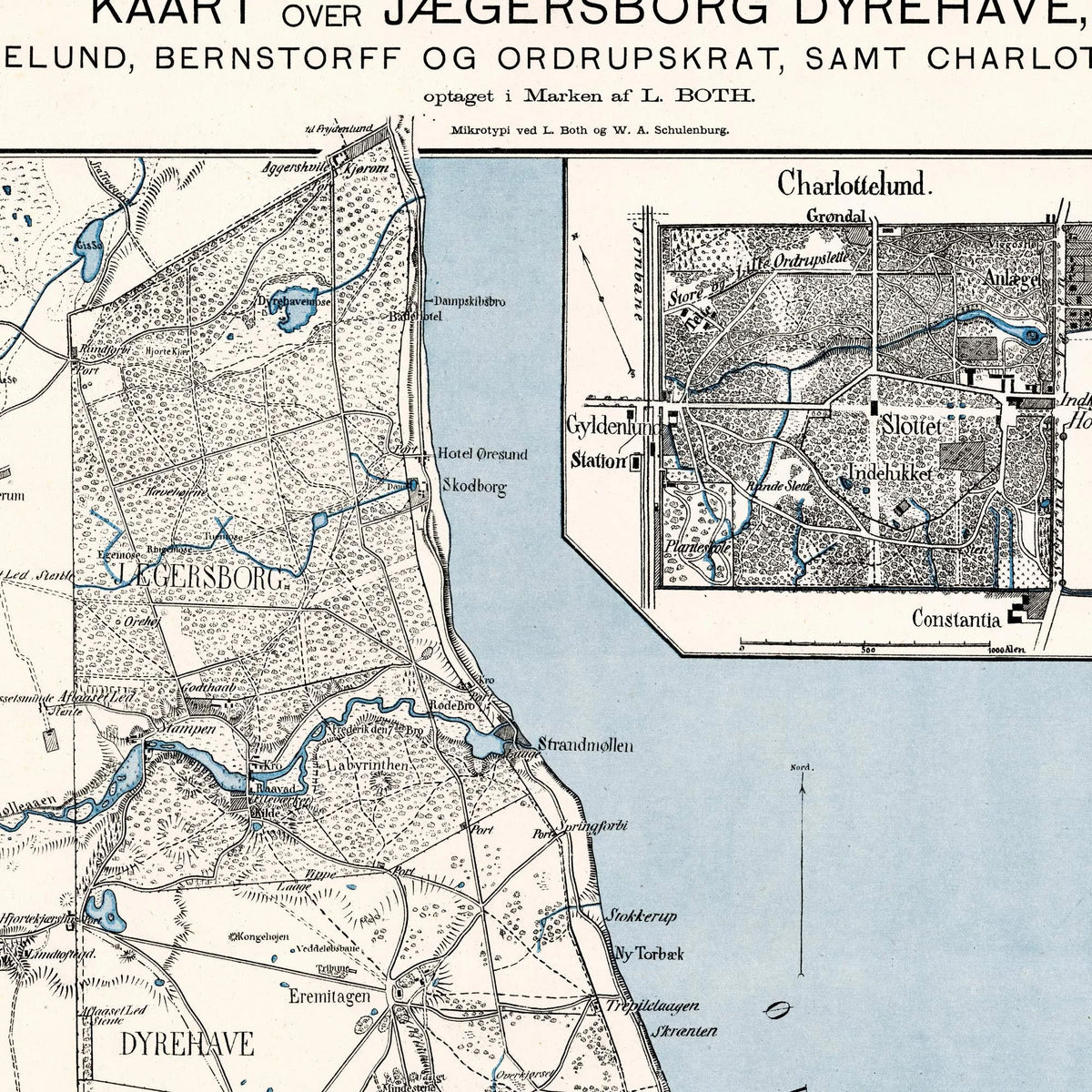 Dyrehaven, Bernstorff & Charlottenlund 1882 – billede 4