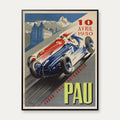 Grand prix automobile Pau 1950 - Sportsplakat - 61×80 cm – billede 1