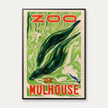 Zoo de Mulhouse 193 - Reklameplakat – billede 1