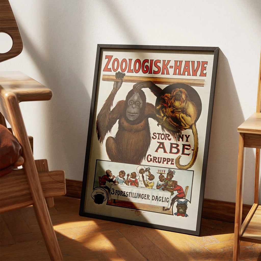 Zoologisk Have 1895 - Reklameplakat – billede 3