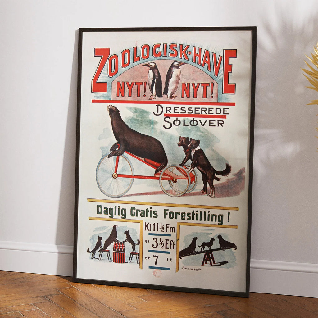 Zoologisk Have 1895 - Reklameplakat – billede 2