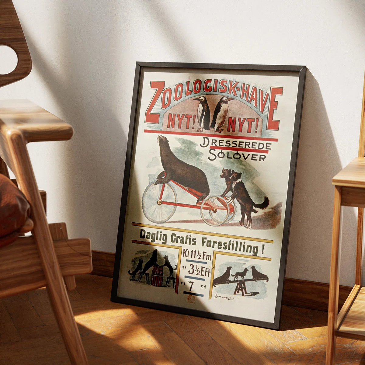 Zoologisk Have 1895 - Reklameplakat – billede 3