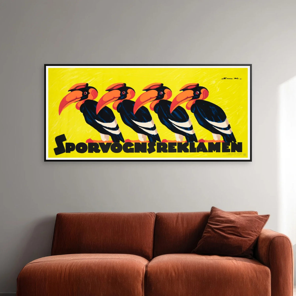 Sporvognsreklamen 1924 - Plakat - 100×47 cm – billede 2