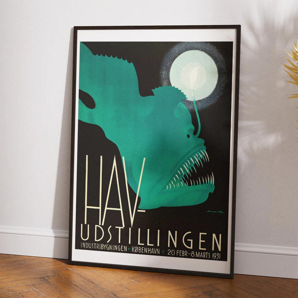 Lygtefisk plakat 1931 - Reklameplakat – billede 2