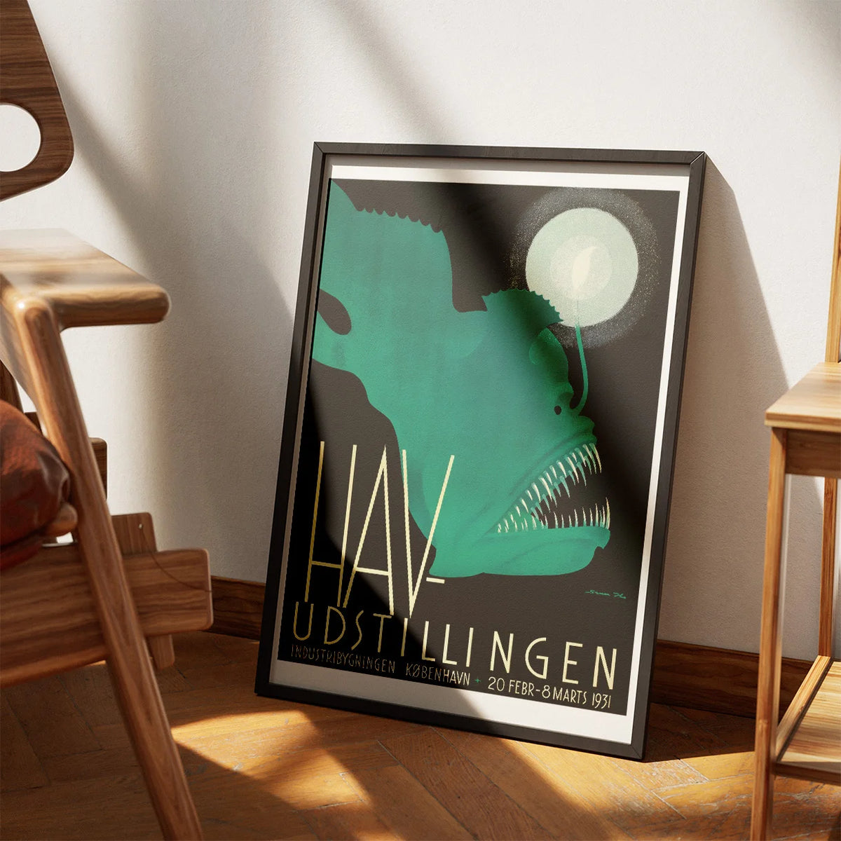 Lygtefisk plakat 1931 - Reklameplakat – billede 3