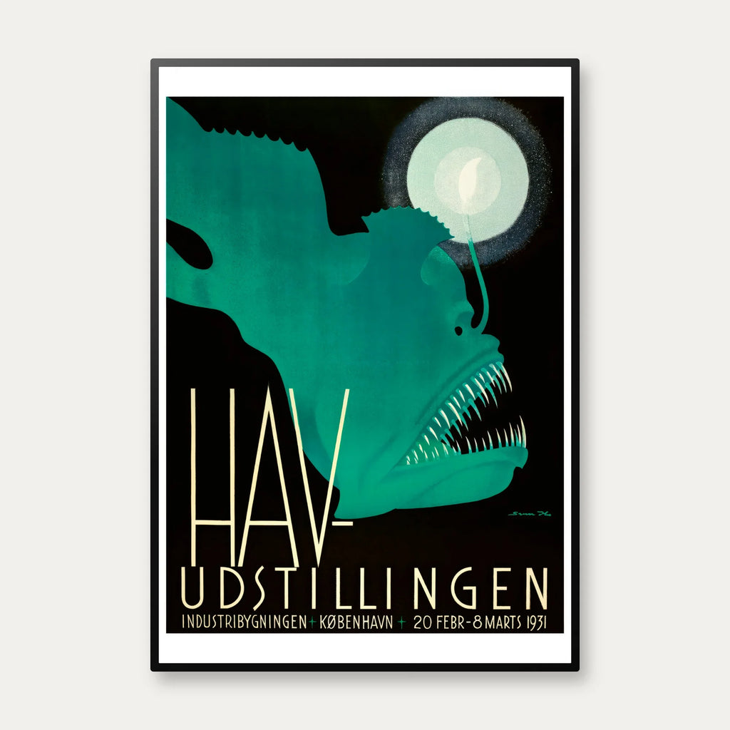 Lygtefisk plakat 1931 - Reklameplakat – billede 1