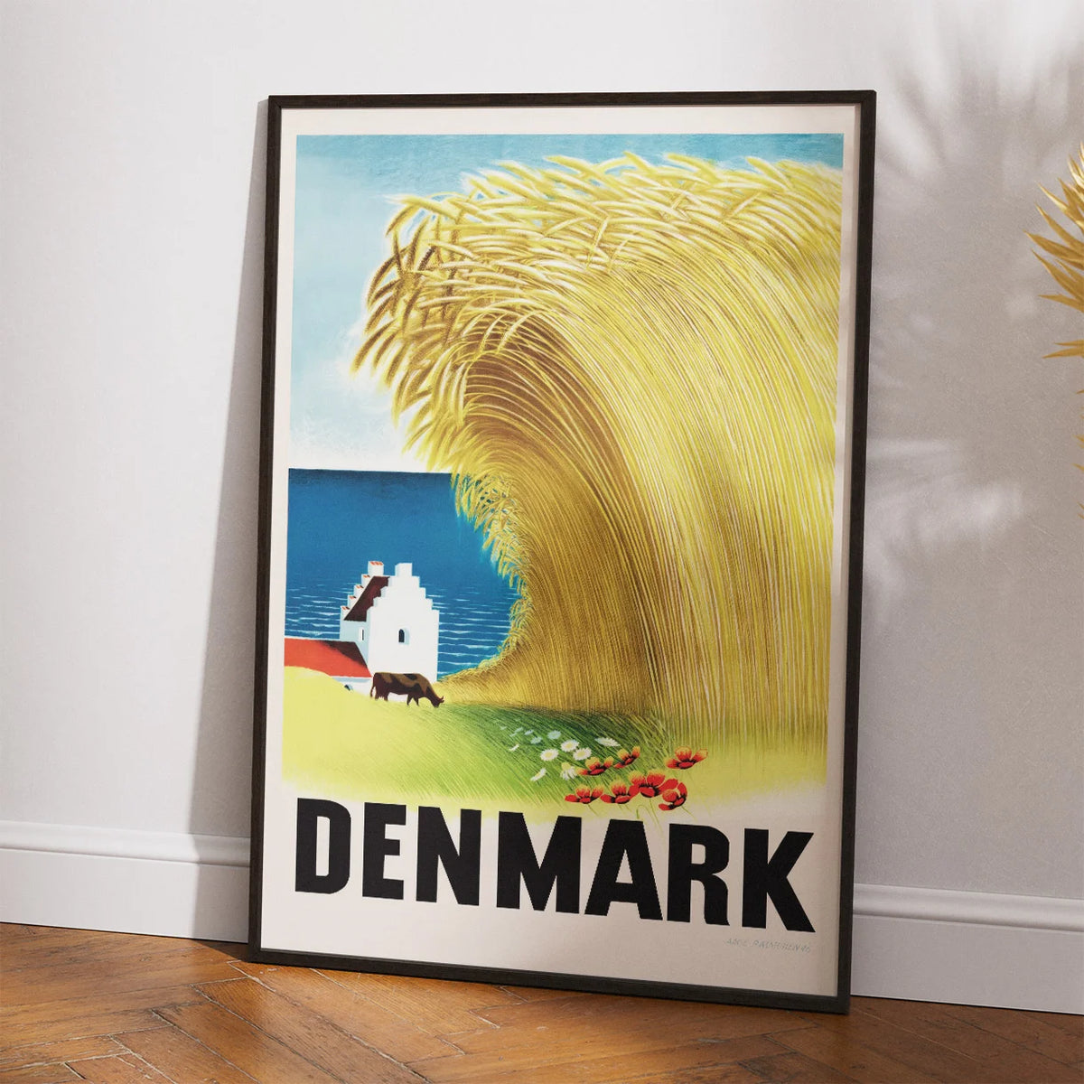 Danmark 1946 - Aage Rasmussen rejseplakat – billede 2