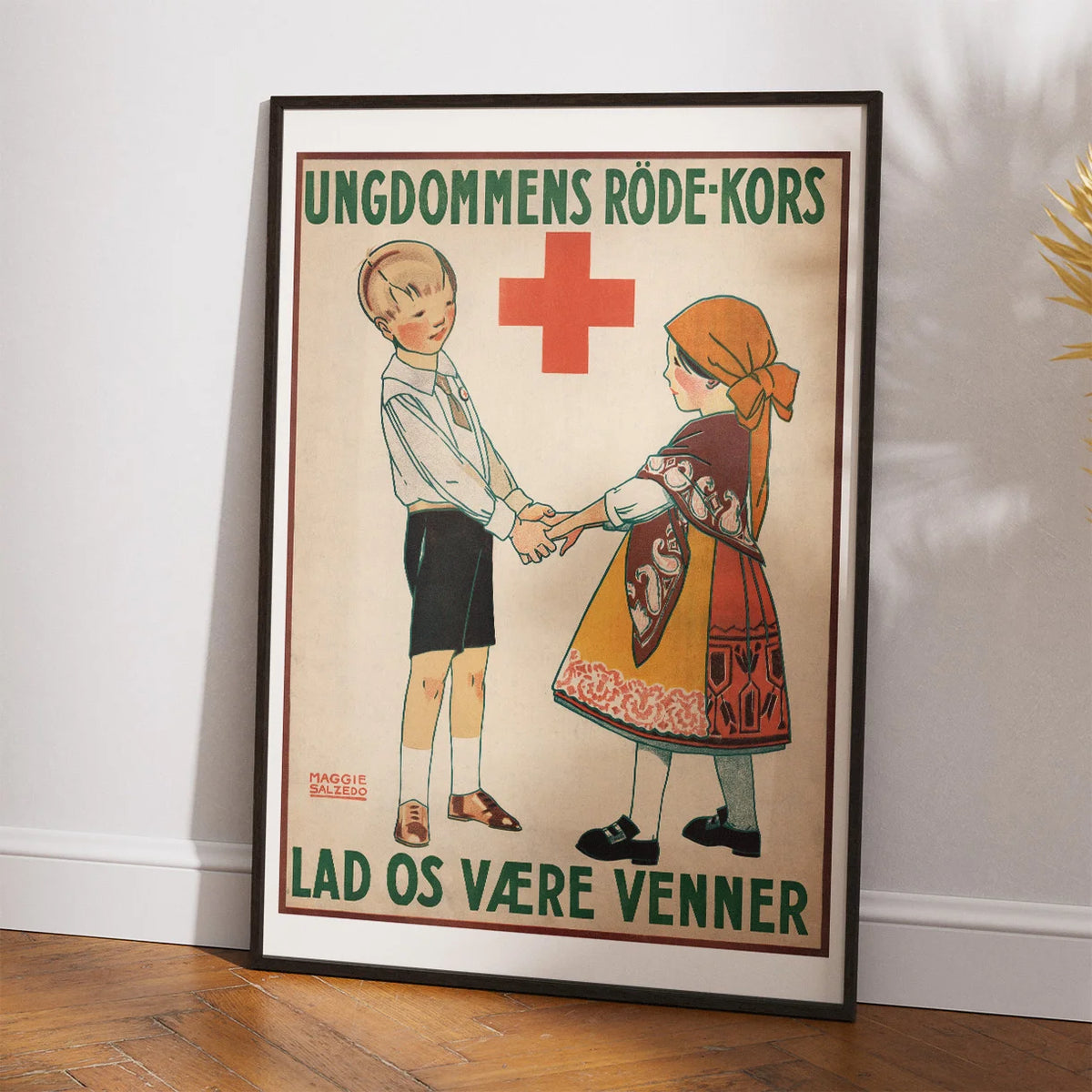 Røde Kors plakat 1920 - Anskuelsesbillede – billede 2