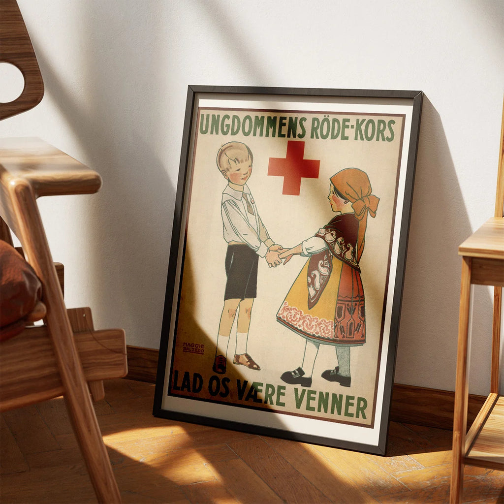 Røde Kors plakat 1920 - Anskuelsesbillede – billede 3