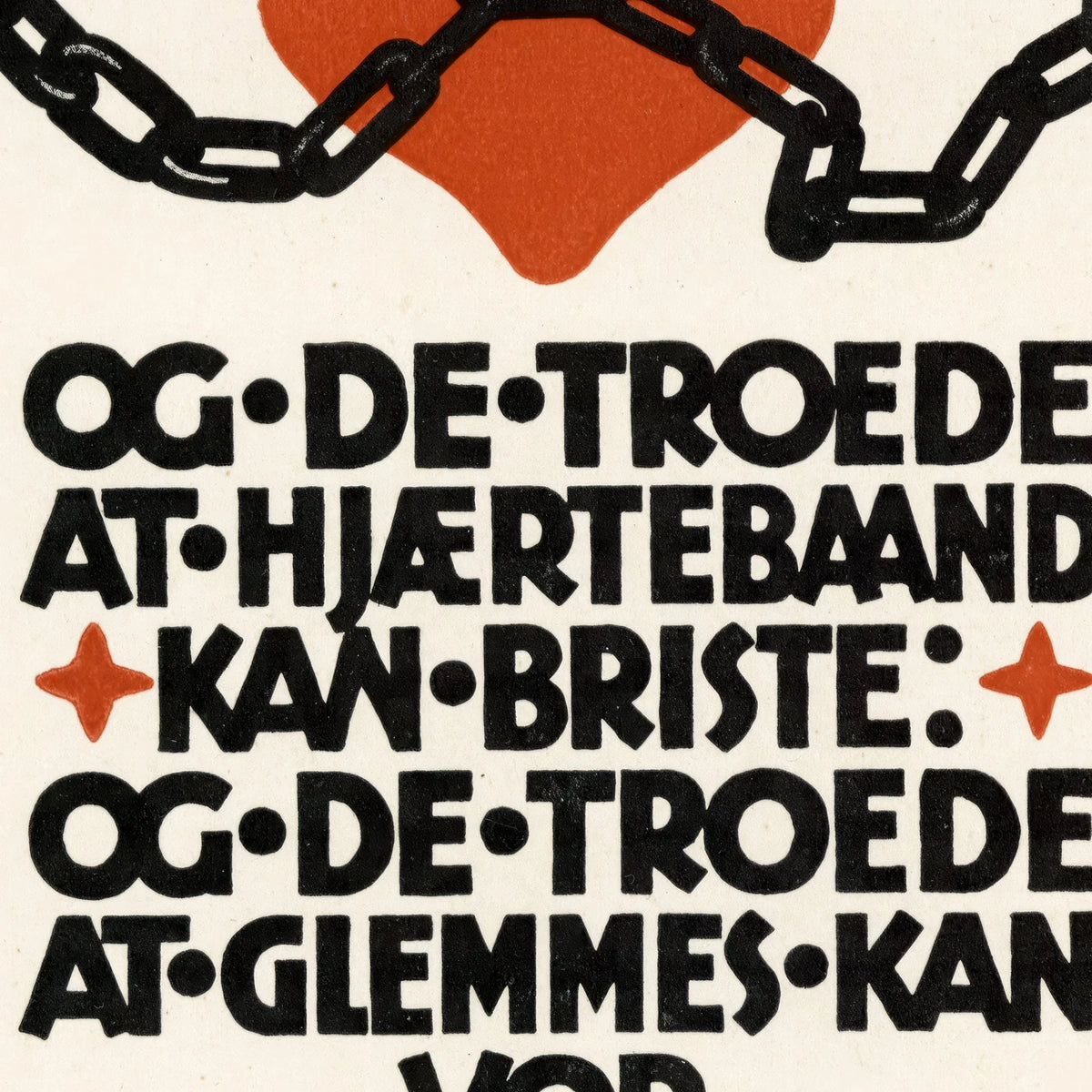Og de troede at Hjærtebaand kan briste 1910-1959 - Plakat – billede 4