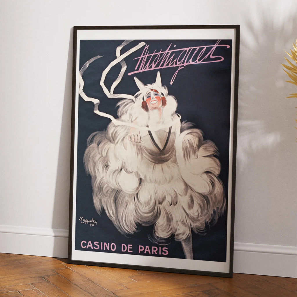 Mistinguett - Casino de Paris 1920 - Reklameplakat – billede 2