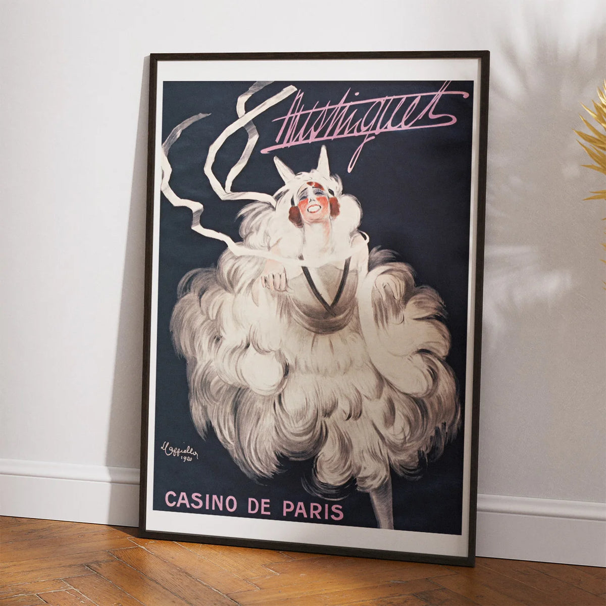Mistinguett - Casino de Paris 1920 - Reklameplakat – billede 2