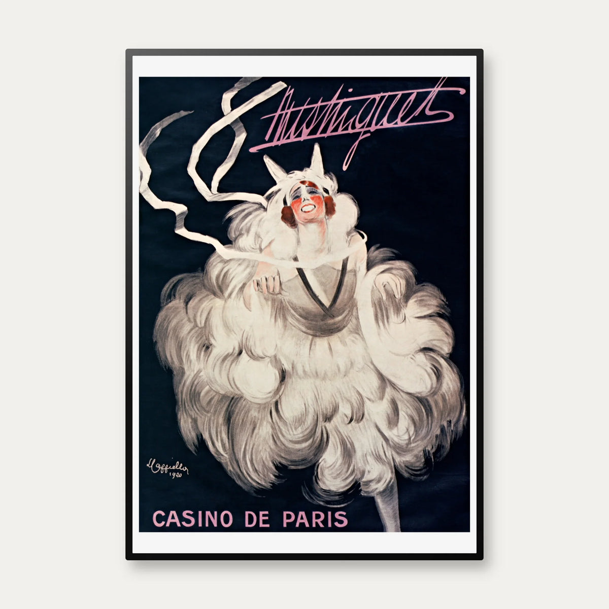Mistinguett - Casino de Paris 1920 - Reklameplakat – billede 1
