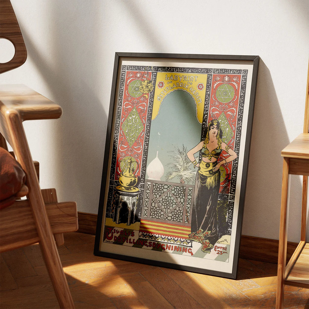 Tivolis Labyrint 1898 - Reklameplakat – billede 3