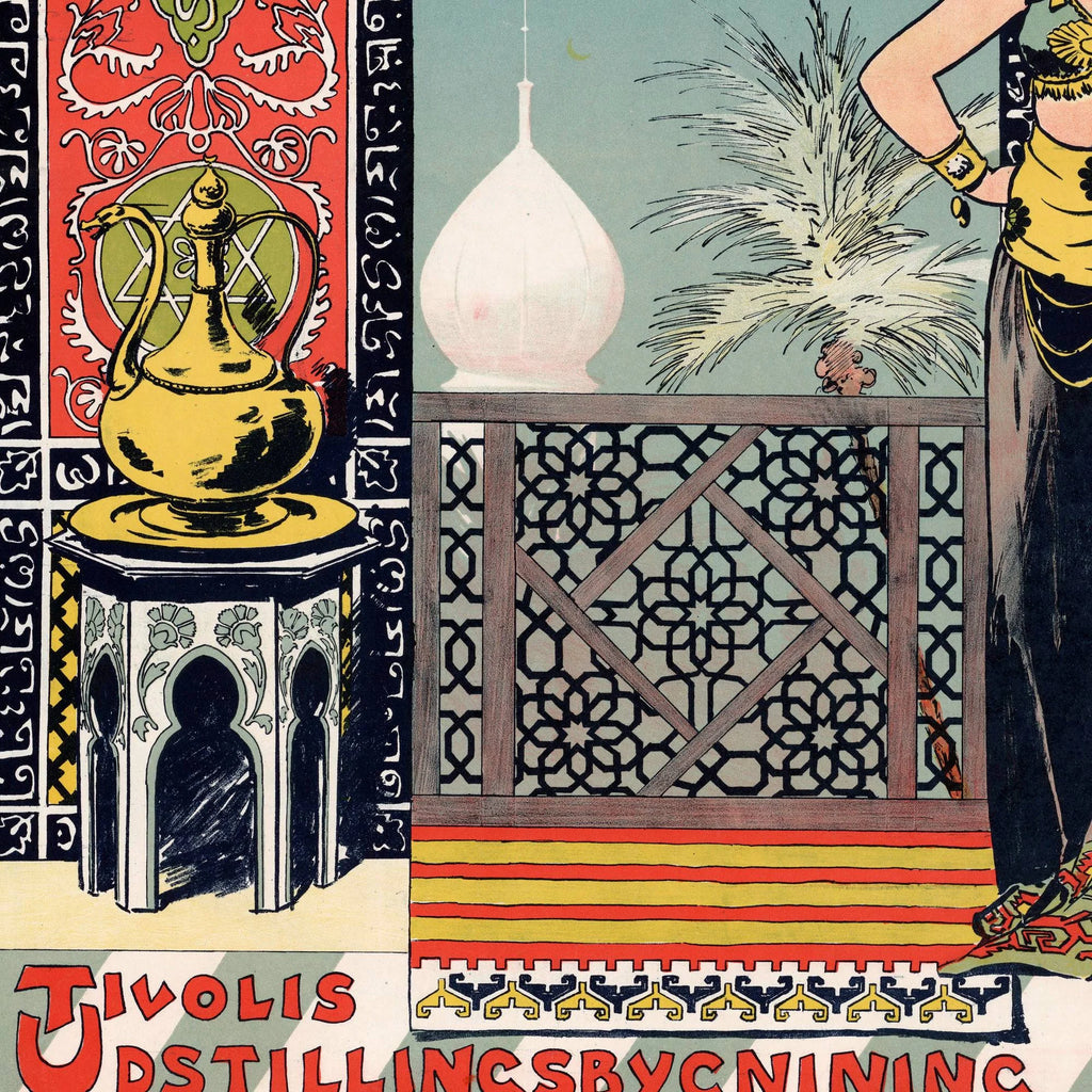 Tivolis Labyrint 1898 - Reklameplakat – billede 4