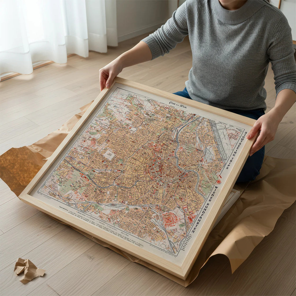 Plan von Wien 1928 - Bykort – billede 2