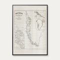 Kort over Grønland 1866 – billede 1