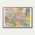 Plan de Bruxelles et ses faubourgs 1910 - Bykort – billede 1