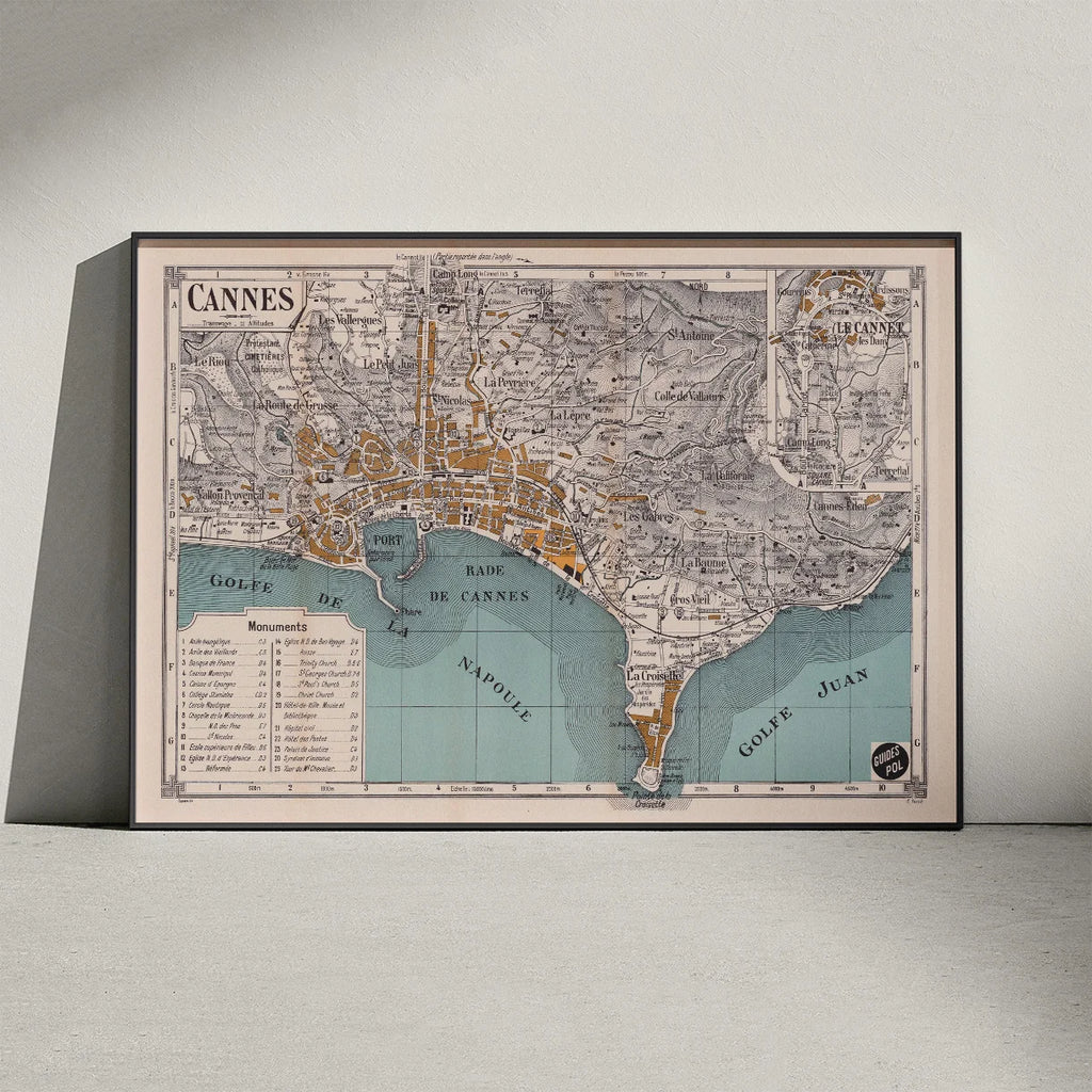Cannes 1932 - Bykort – billede 3