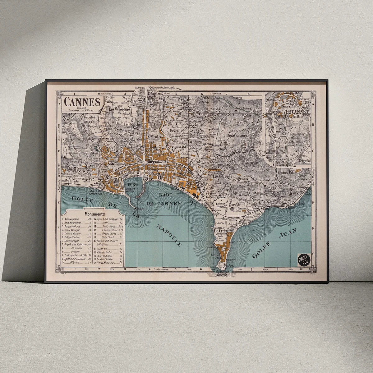 Cannes 1932 - Bykort – billede 3