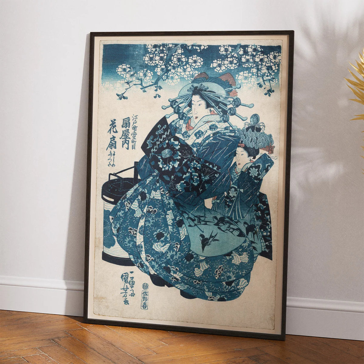 Giya uchi hana-gi 1830-1844 - Japansk træsnit – billede 2