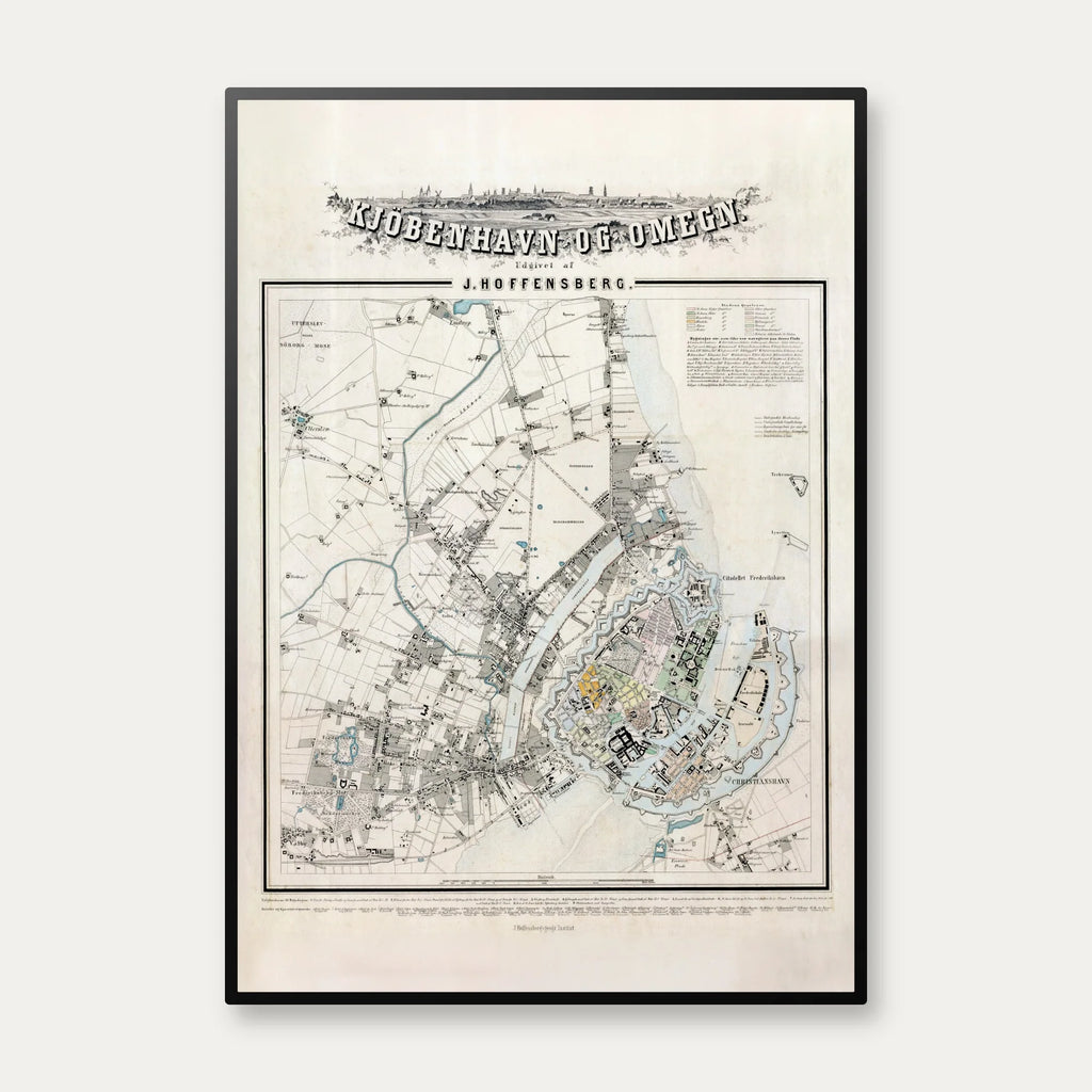 København og Omegn 1857 - Hoffensberg – billede 1