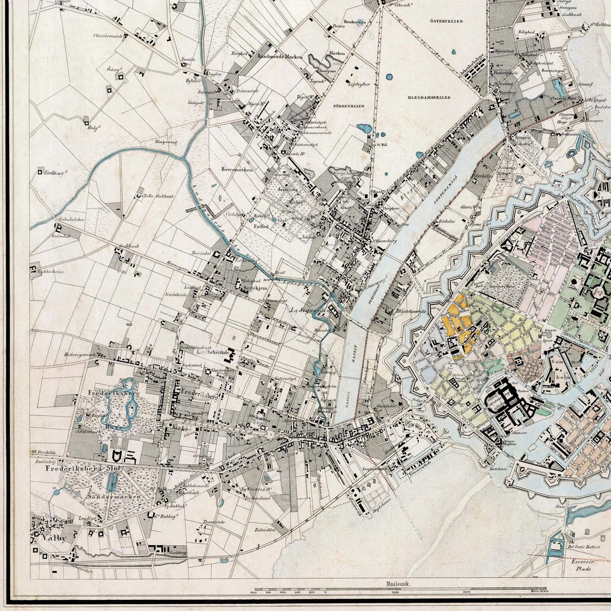 København og Omegn 1857 - Hoffensberg – billede 4