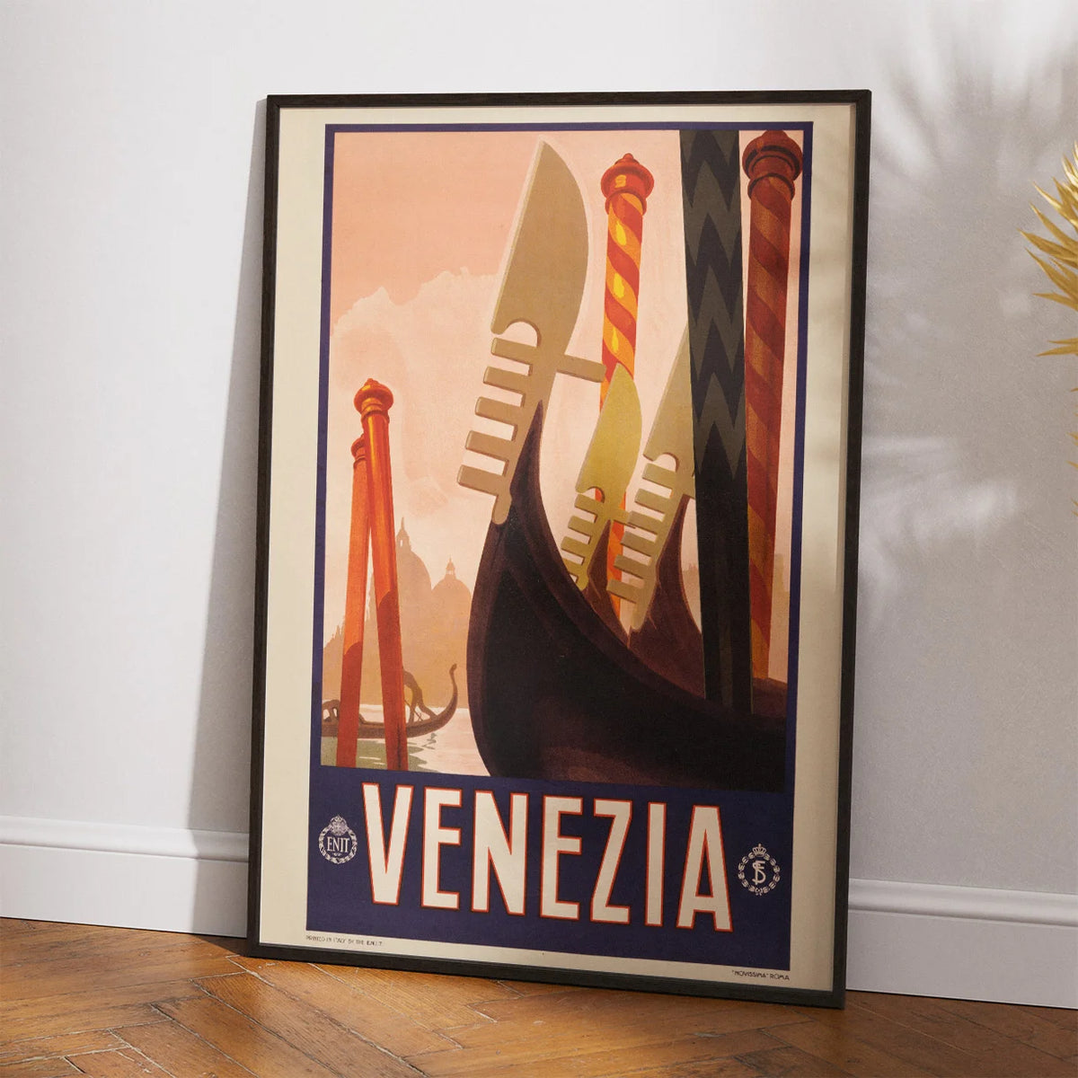 Venezia ca. 1920 - Rejseplakat – billede 2