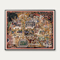 London's Underground to Wembley 1924 - Rejseplakat - 75×60 cm – billede 1