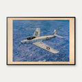 F-86 Sabre 1950-1960 - Luftfartsplakat – billede 1