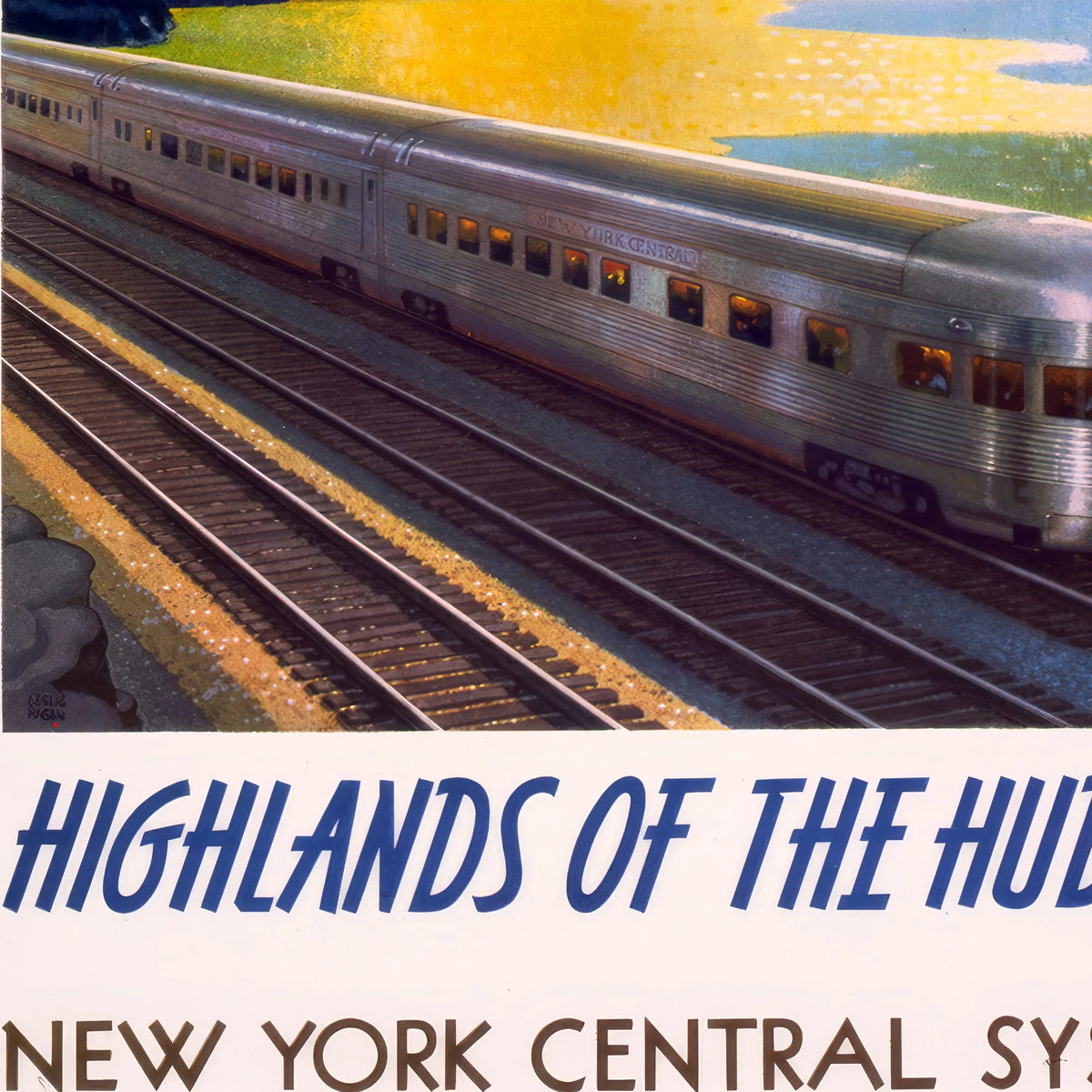 Highlands of the Hudson 1940 - Rejseplakat – billede 4