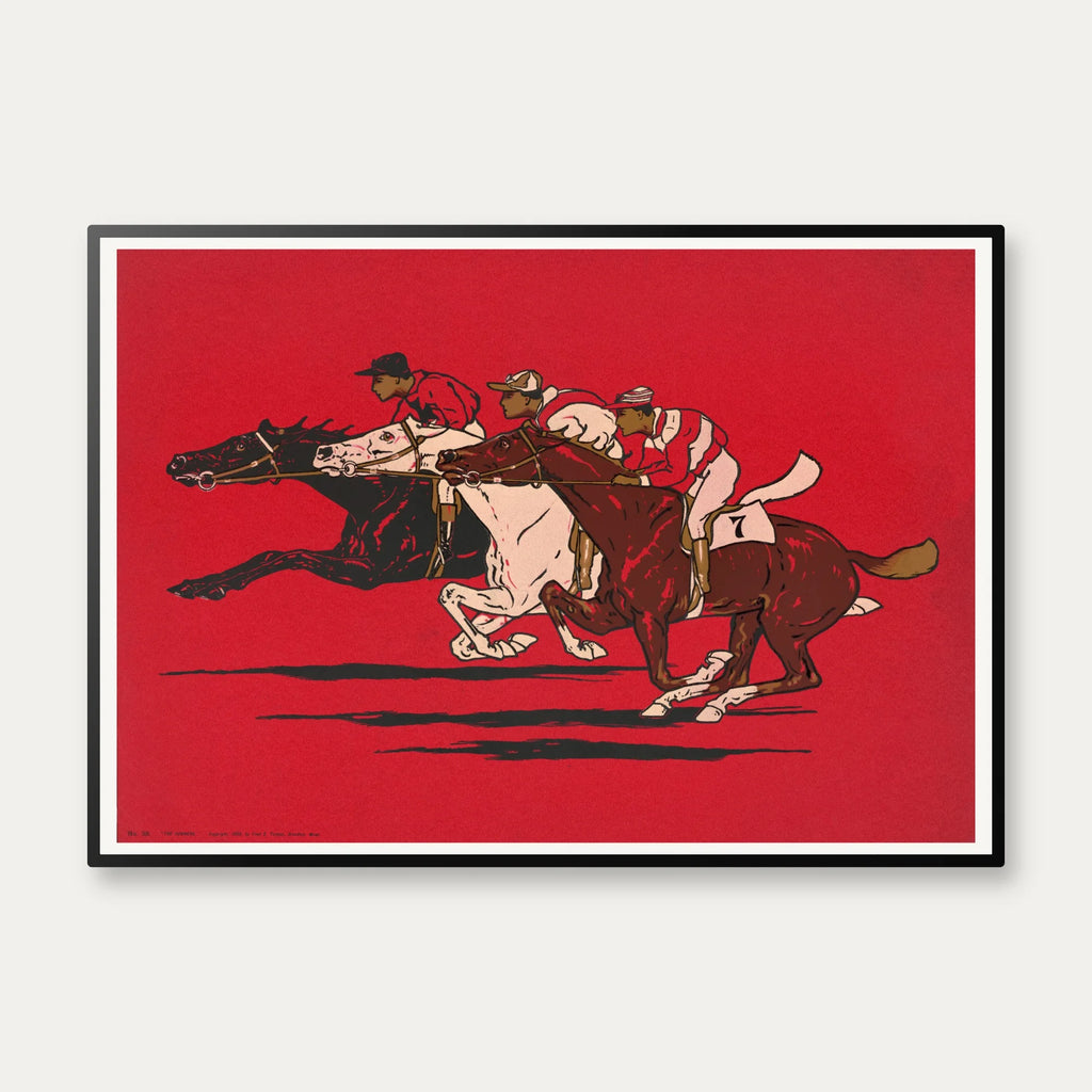 The Runners 1900 - Sportsplakat – billede 1