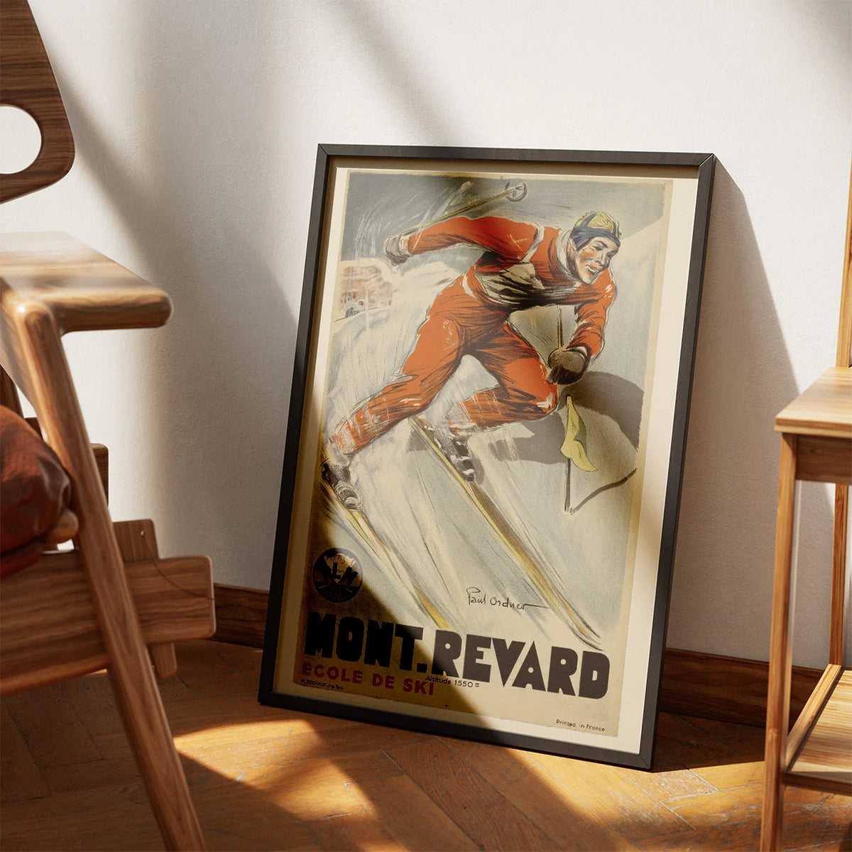 Mont Revard 1936 - Rejseplakat – billede 3