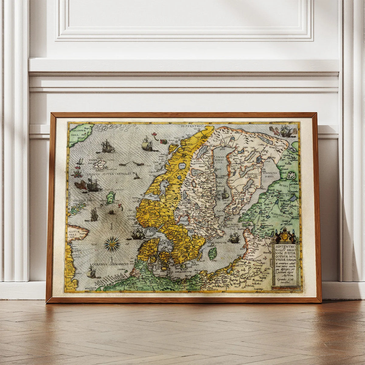 Norden: Sverige, Norge og Danmark 1570 – billede 2