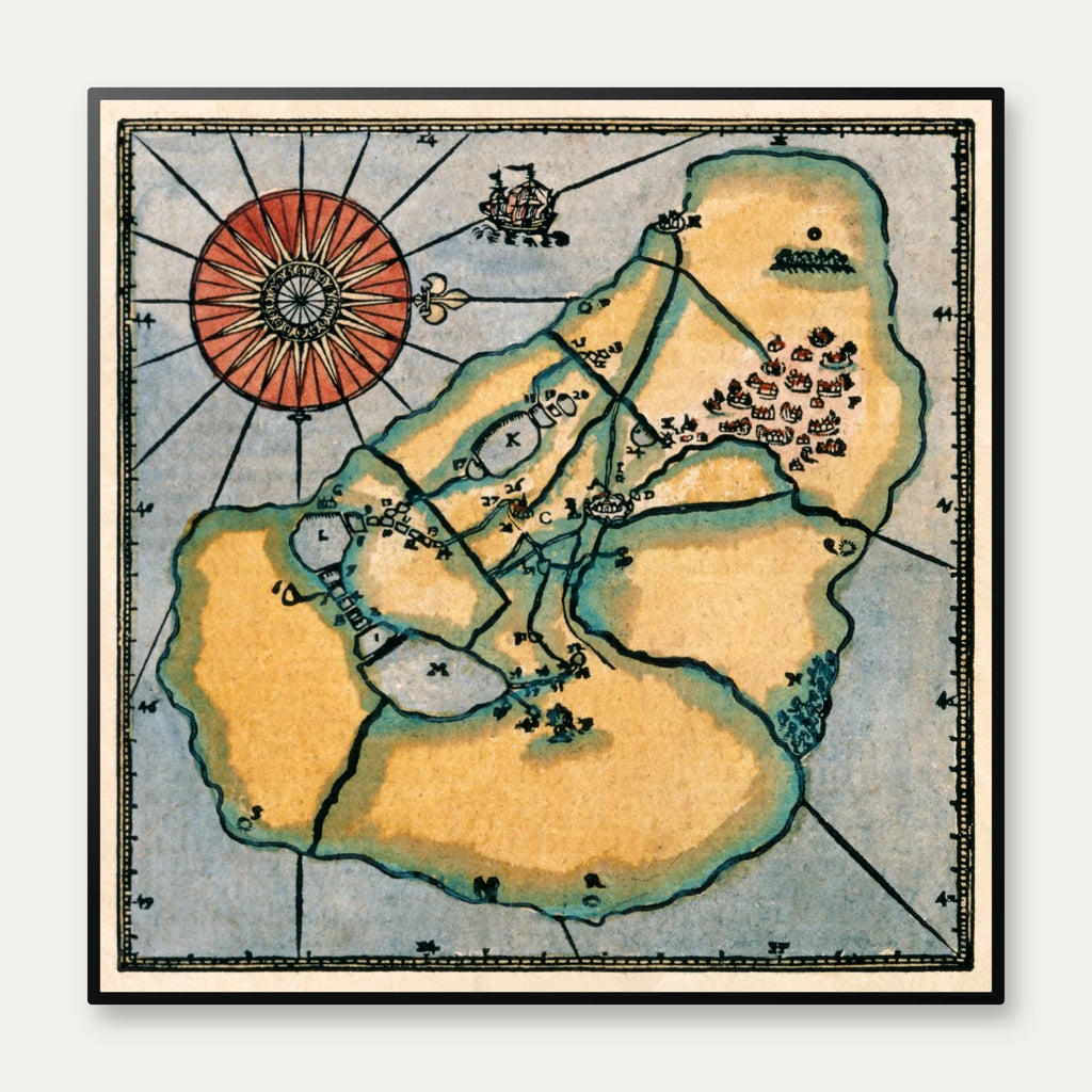 Øen Hven - Tycho Brahes ø 1596 – billede 1