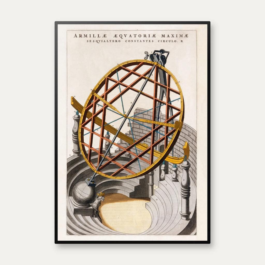 Tycho Brahes store ækvatorial-armillarsfære 1662 - Astronomi – billede 1
