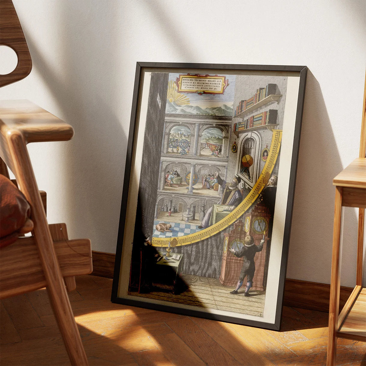 Portræt af Tycho Brahe 1662 - Astronomi – billede 3