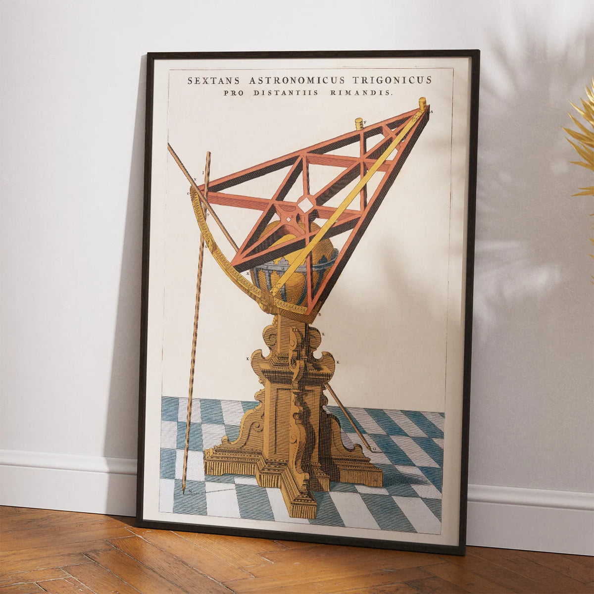 Tycho Brahes astronomiske sekstant 1662 - Astronomi – billede 2