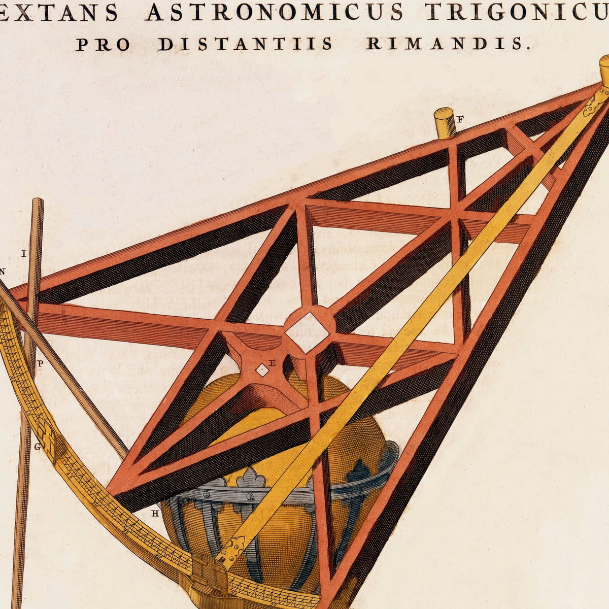 Tycho Brahes astronomiske sekstant 1662 - Astronomi – billede 4