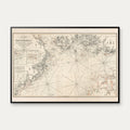 Kaart over Østersøen 1847 - Søkort – billede 1