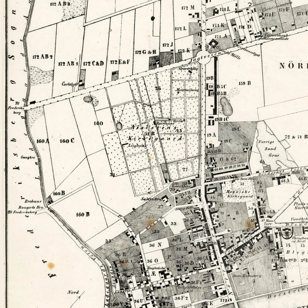 Forstaden Nørrebro 1856 – billede 4
