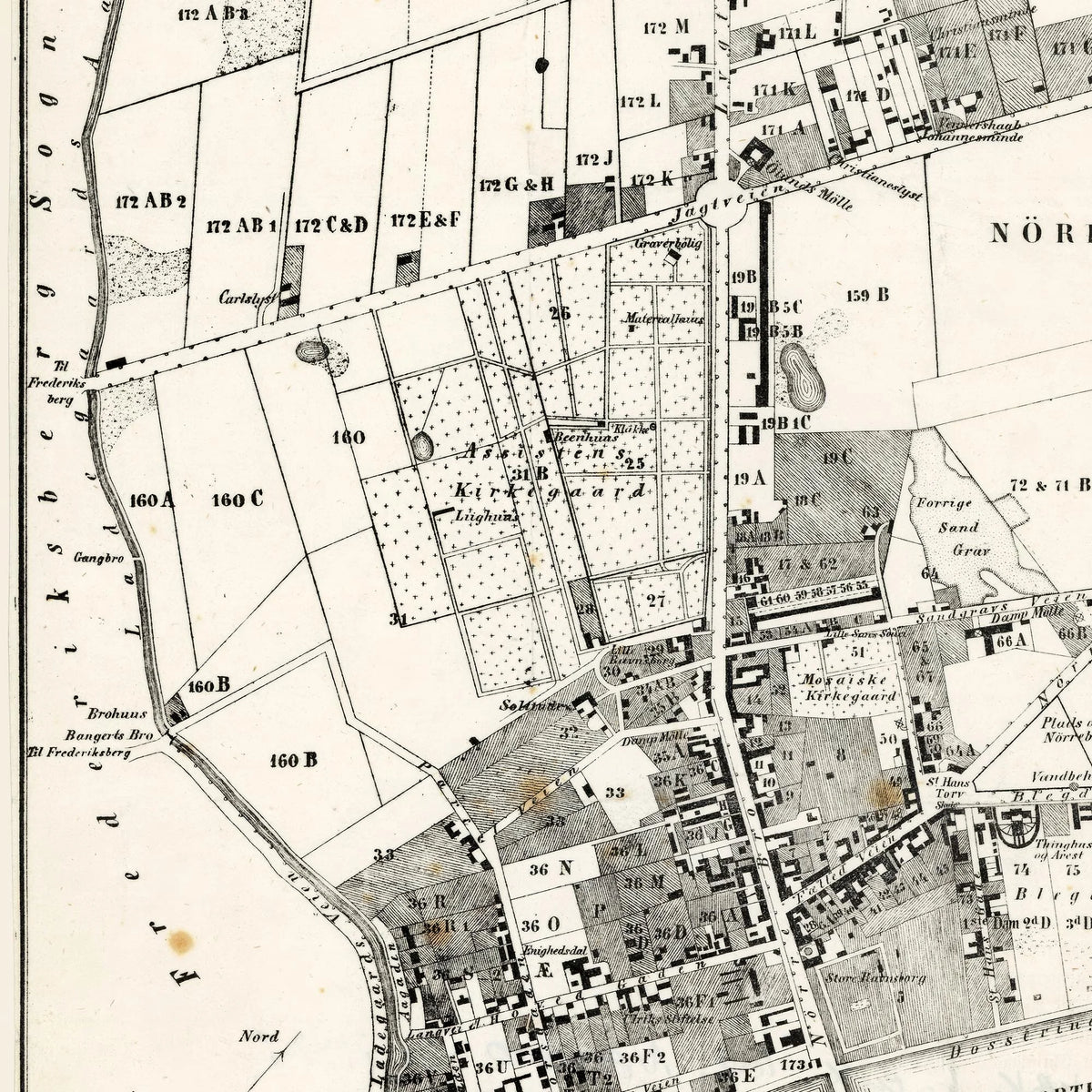 Forstaden Nørrebro 1856 – billede 4