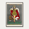 Cremant du roi - Veuve Amiot 1922 - Reklameplakat – billede 1