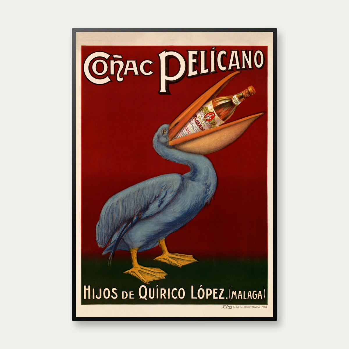 Conac Pelicano 1920 - Reklameplakat – billede 1