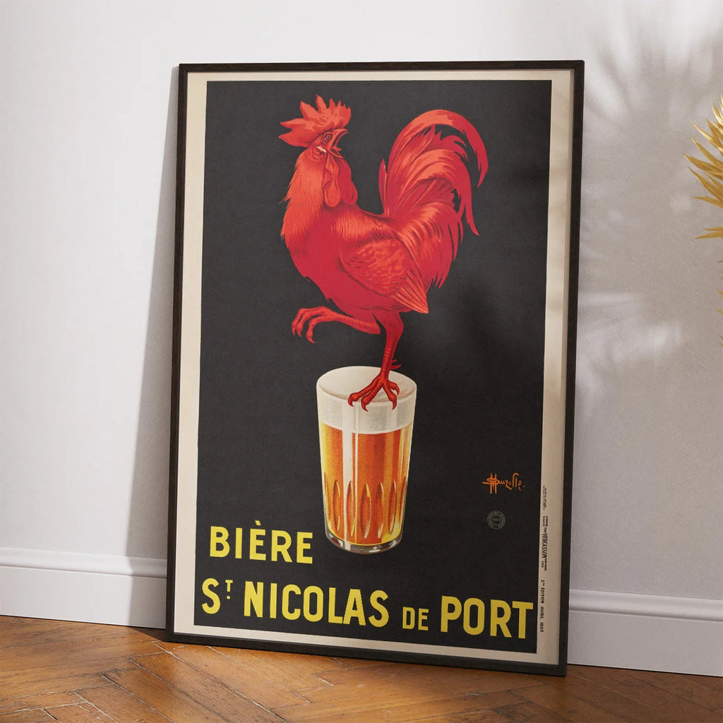 Bière St. Nicolas de Port 1933 - Reklameplakat – billede 2
