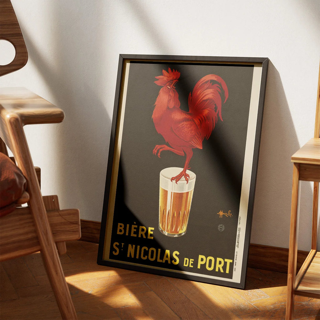 Bière St. Nicolas de Port 1933 - Reklameplakat – billede 3