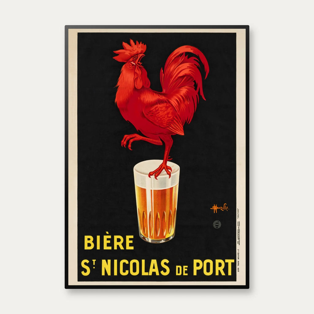 Bière St. Nicolas de Port 1933 - Reklameplakat – billede 1
