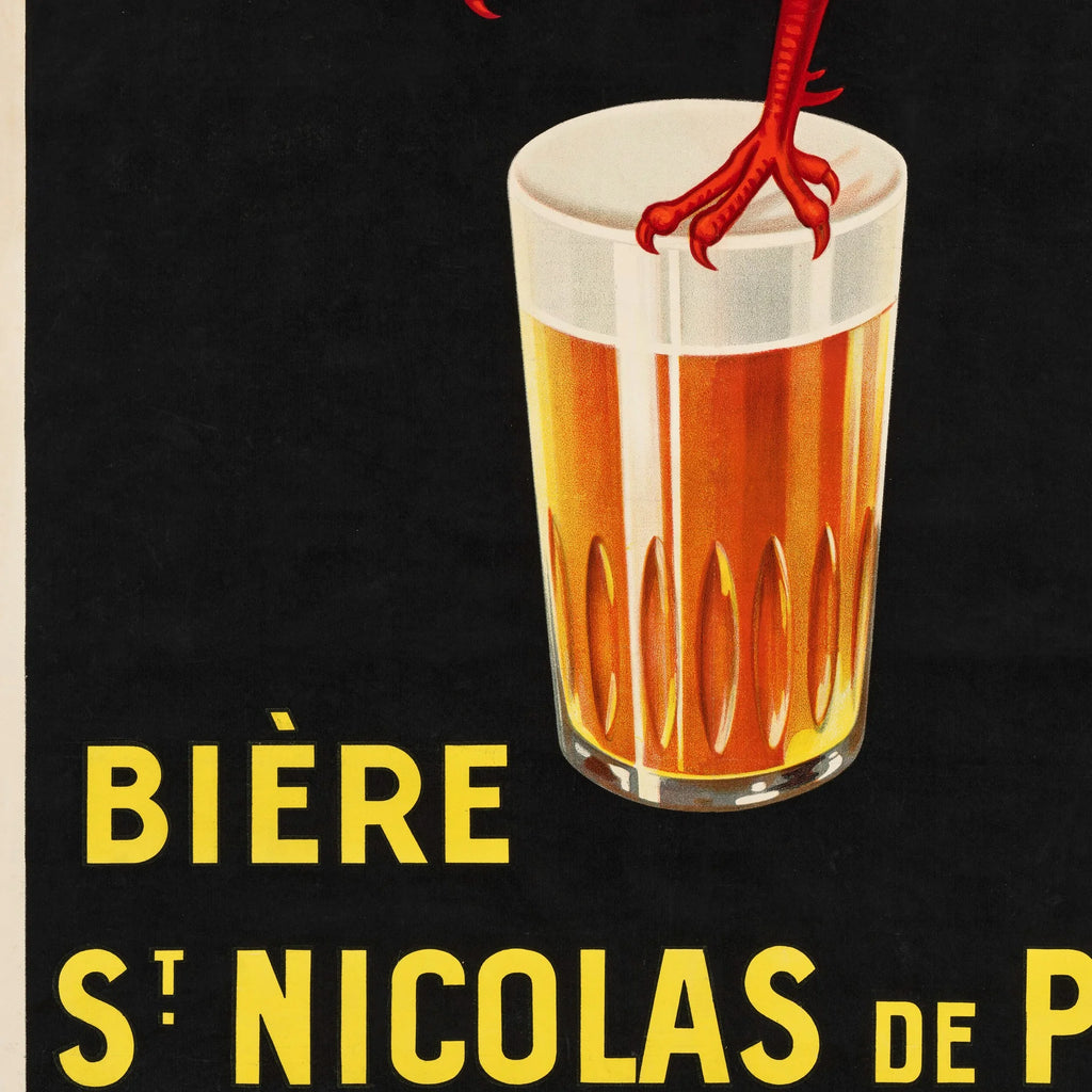 Bière St. Nicolas de Port 1933 - Reklameplakat – billede 4